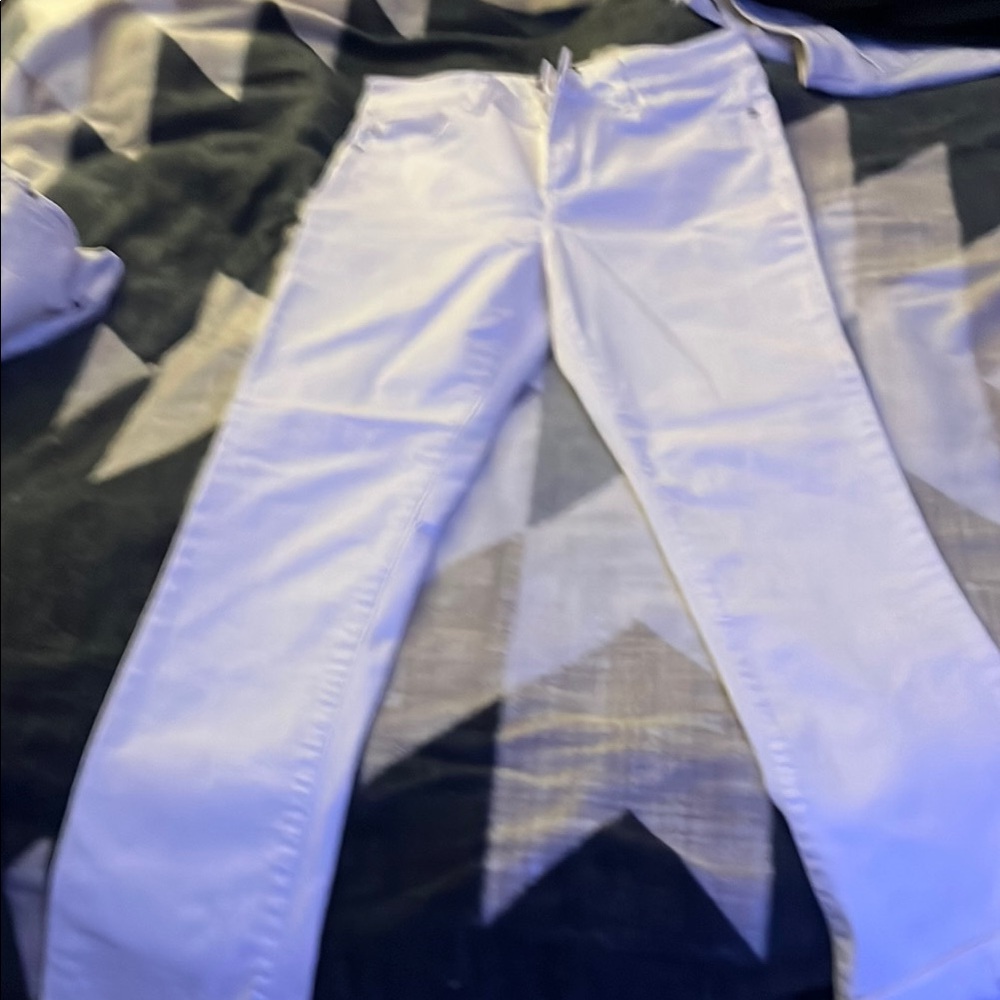 NYDJ White Skinny Jeans